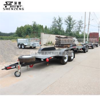 5噸油罐底盤(pán)平板拖車(chē)