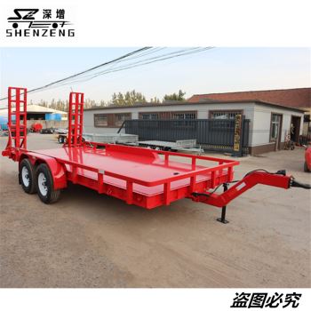 7噸消防機(jī)器人拖車(chē)